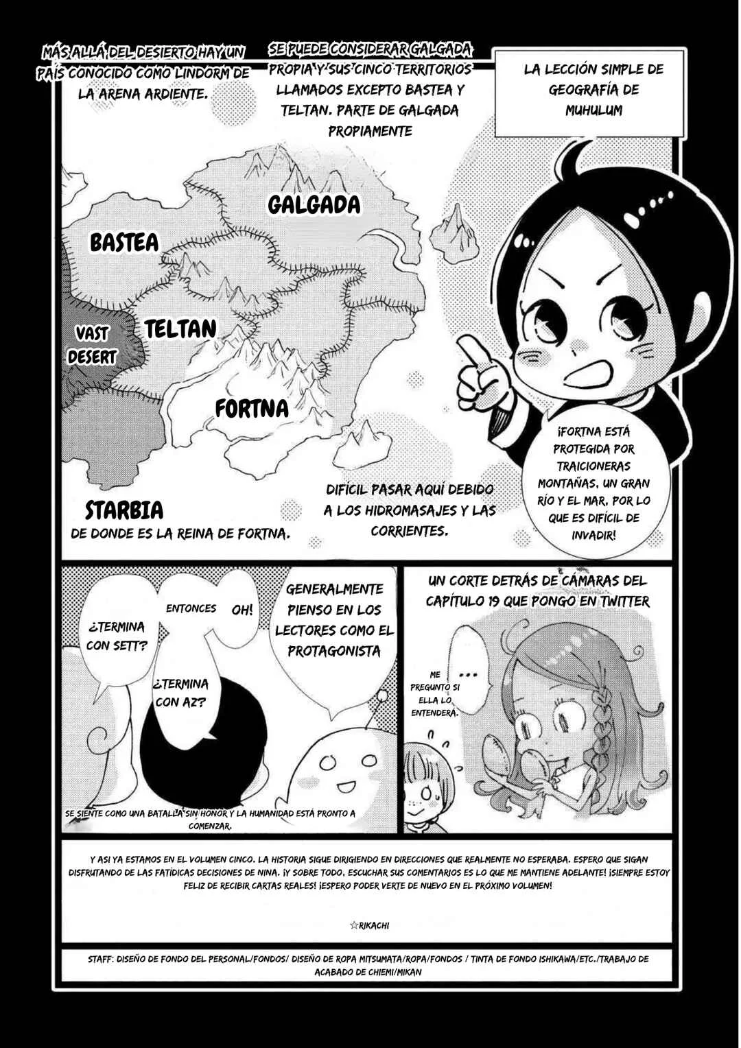 Hoshi Furu Oukoku no Nina Capítulo 20: Lengua de plata, corazón negro - Page 47