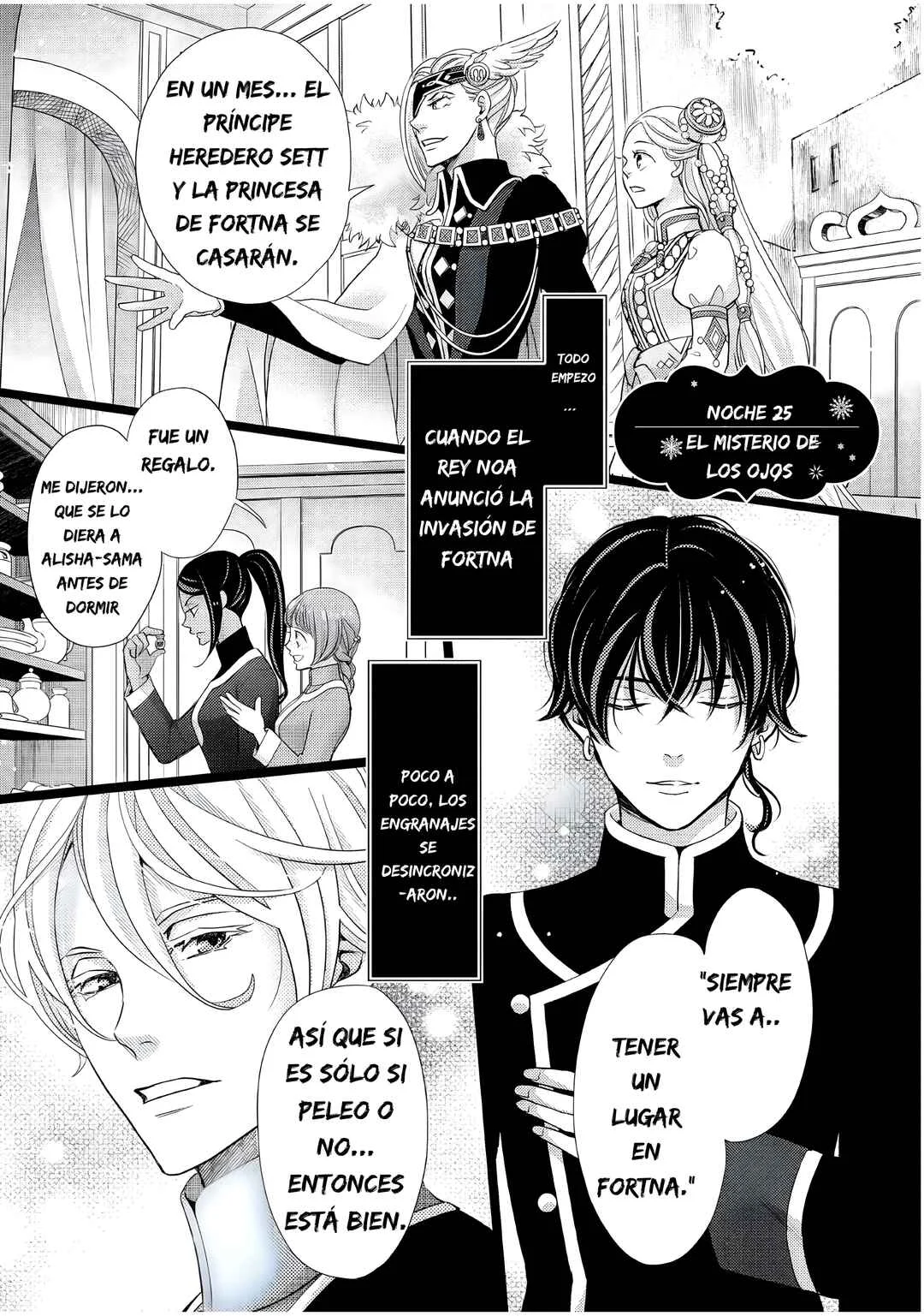 Hoshi Furu Oukoku no Nina Capítulo 25: El misterio de los ojos - Page 4