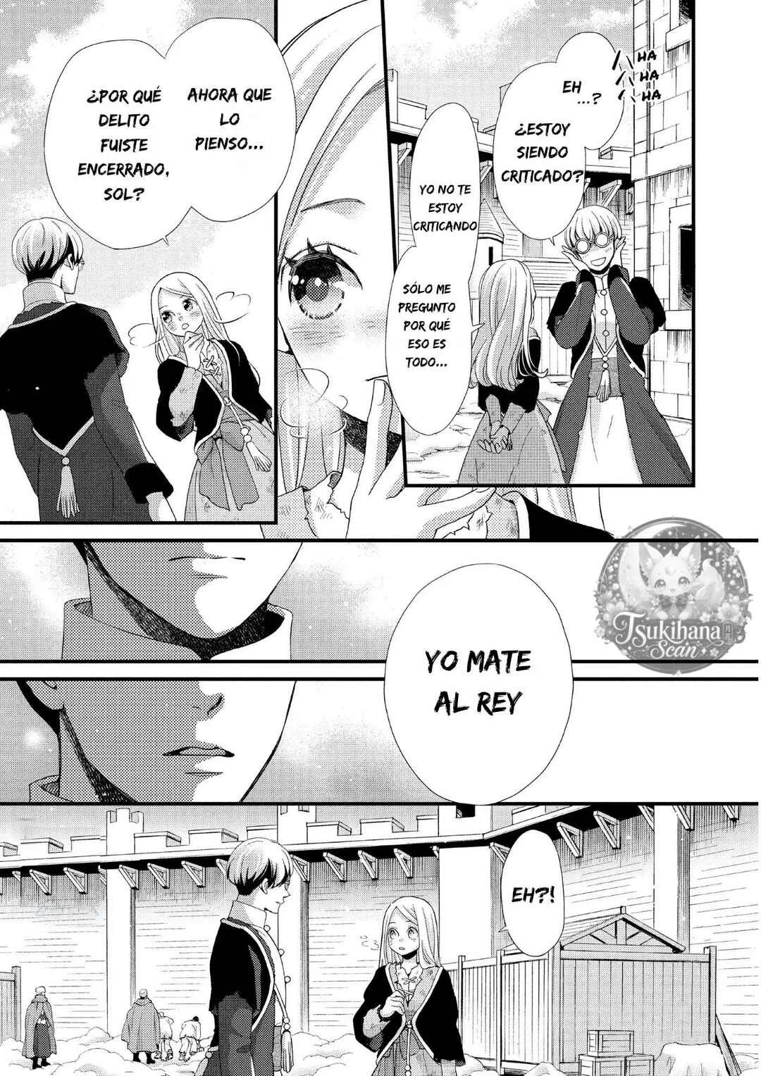 Hoshi Furu Oukoku no Nina Capítulo 27: El nombre encomendado a ella es.... - Page 8