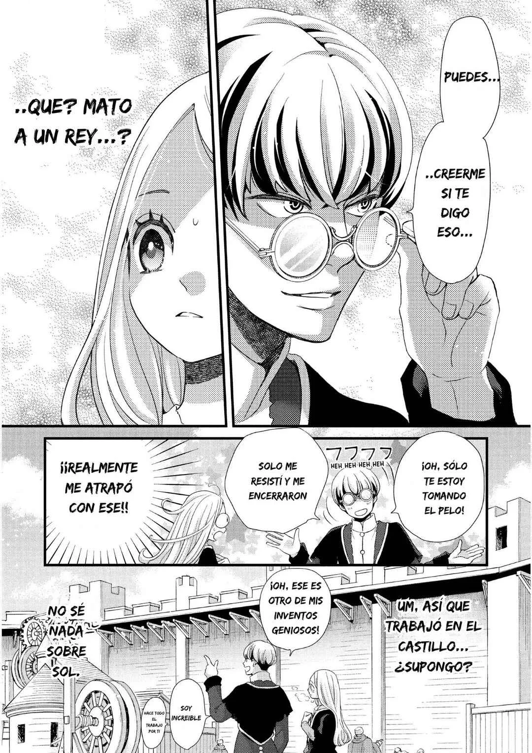 Hoshi Furu Oukoku no Nina Capítulo 27: El nombre encomendado a ella es.... - Page 9