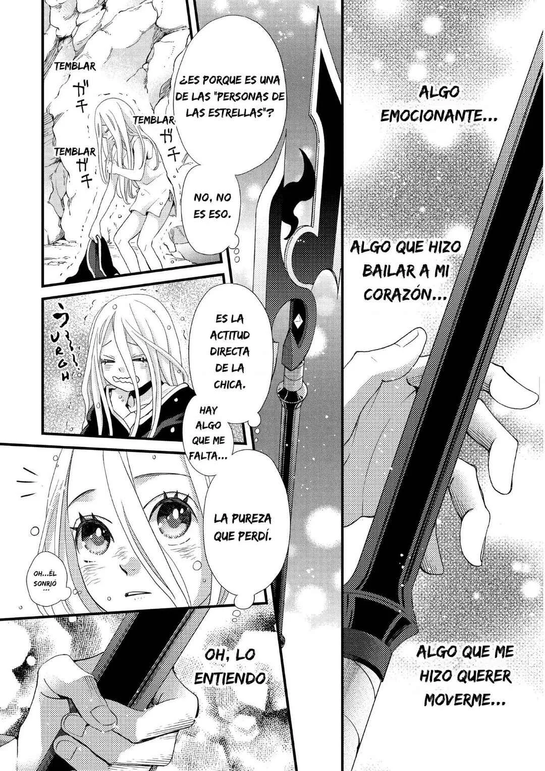 Hoshi Furu Oukoku no Nina Capítulo 27: El nombre encomendado a ella es.... - Page 36