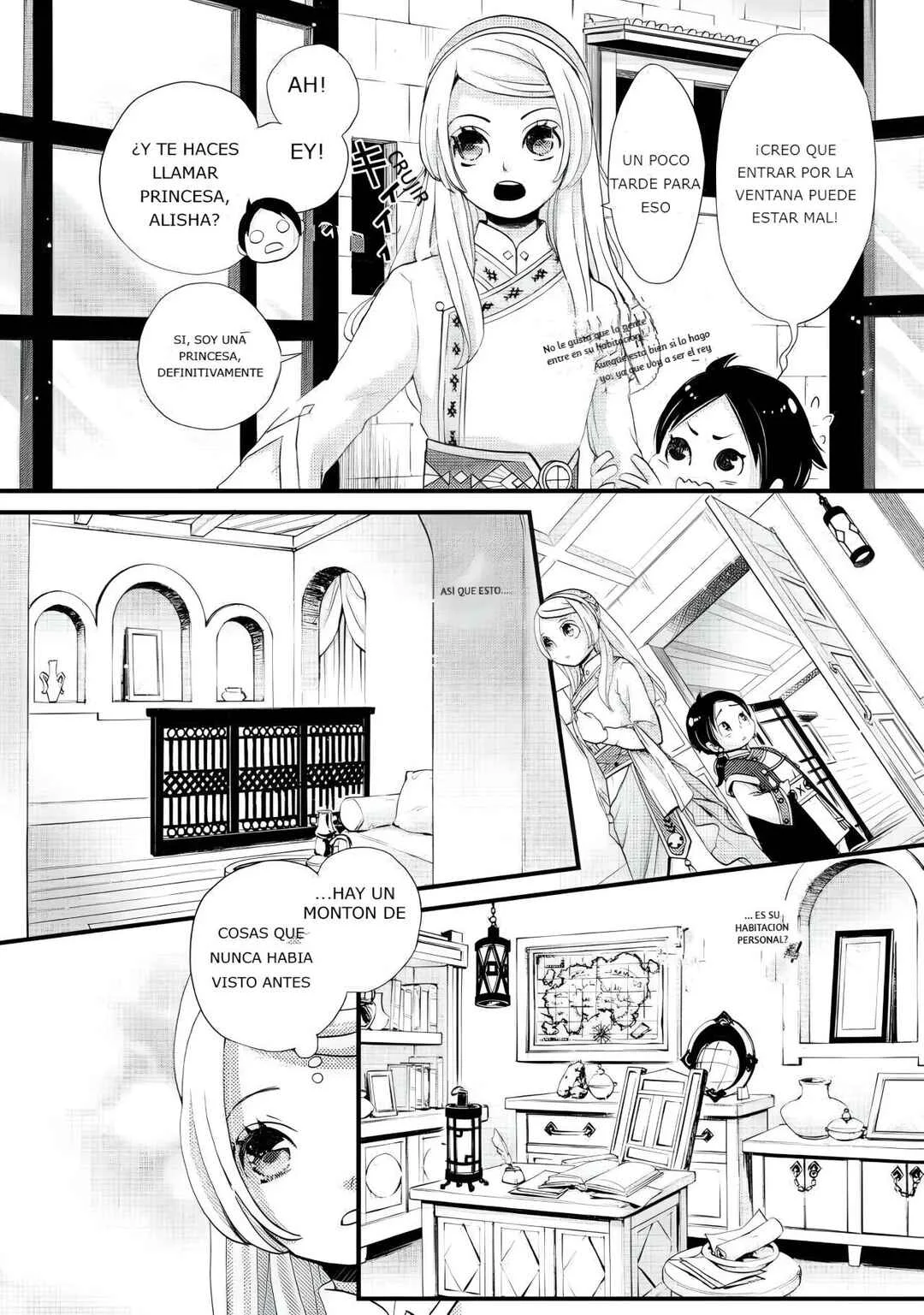Hoshi Furu Oukoku no Nina Capítulo 3: El secreto del príncipe de los ojos dorados - Page 9