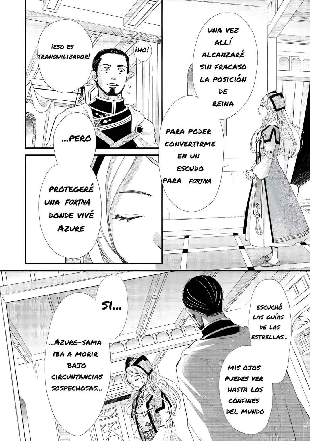 Hoshi Furu Oukoku no Nina Capítulo 7: El Que Controla El Tablero - Page 34