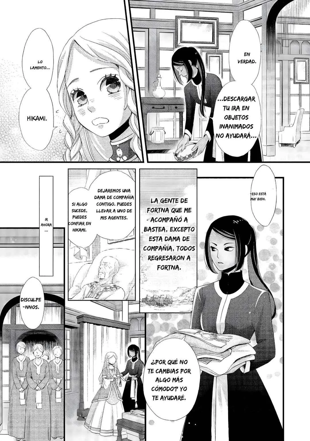 Hoshi Furu Oukoku no Nina Capítulo 9: Ojos Color Carmesí Profundo - Page 8