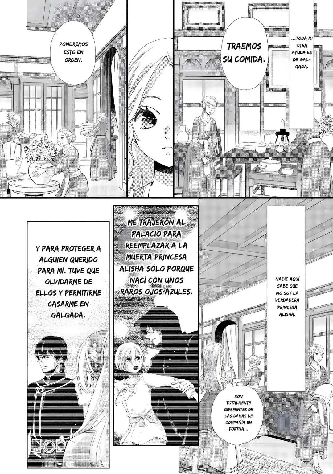 Hoshi Furu Oukoku no Nina Capítulo 9: Ojos Color Carmesí Profundo - Page 9