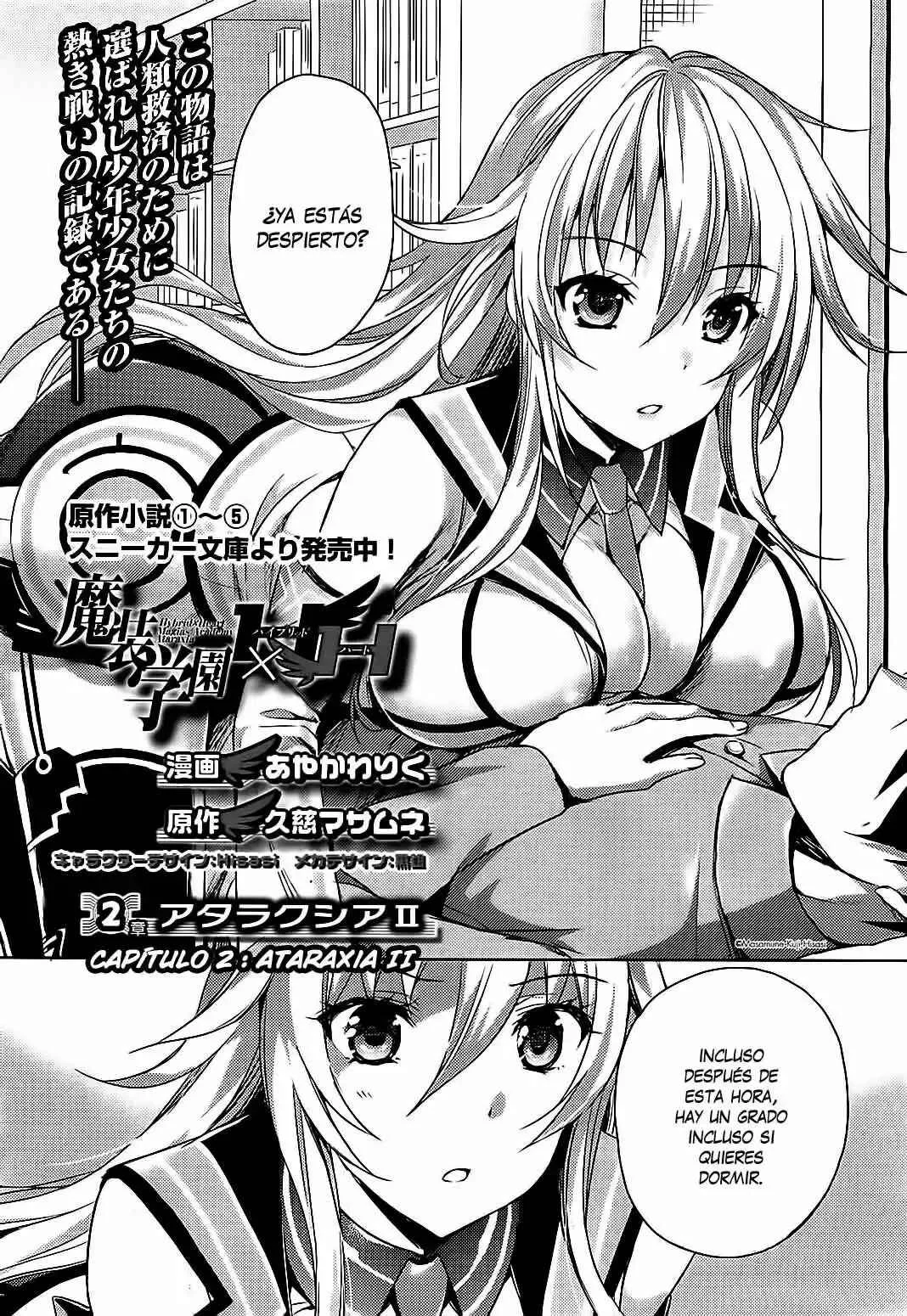 Hybrid x Heart Magias Academy Ataraxia Capítulo 2: Ataraxia II - Page 3