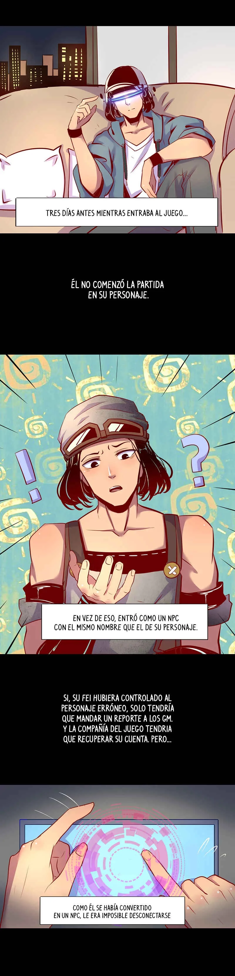 I'm a Fake NPC Capítulo 2: Fantasy Online - Page 4