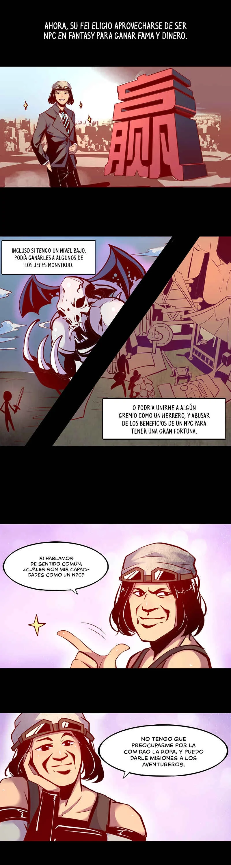 I'm a Fake NPC Capítulo 2: Fantasy Online - Page 5
