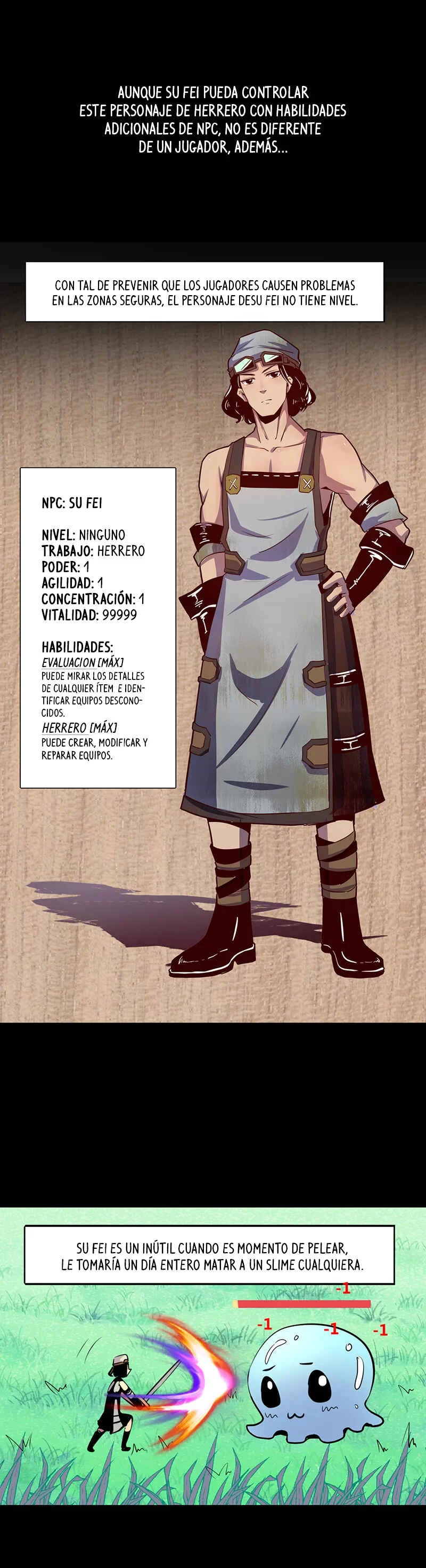 I'm a Fake NPC Capítulo 2: Fantasy Online - Page 7