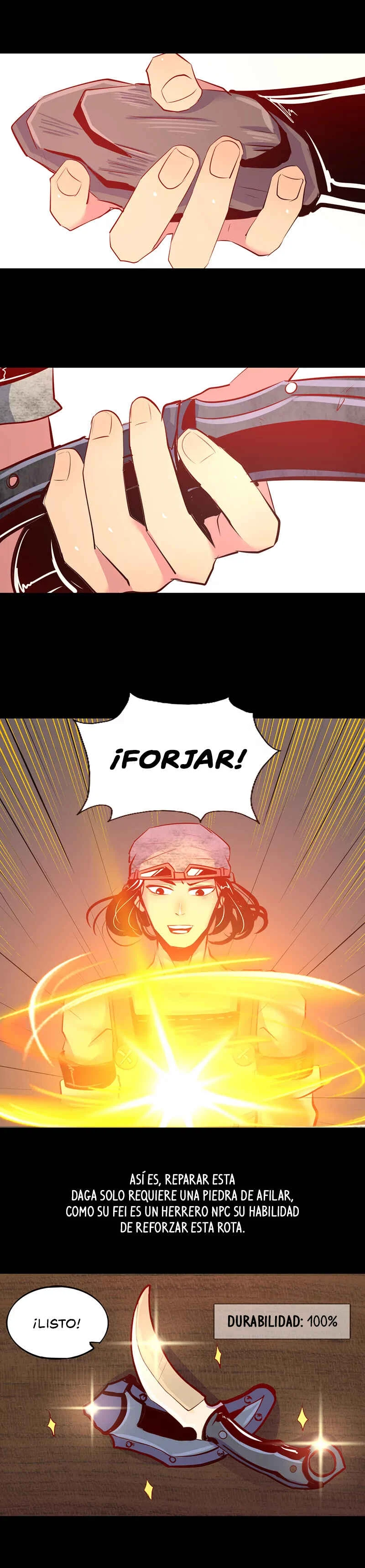 I'm a Fake NPC Capítulo 3: Cuarto de Forja - Page 3