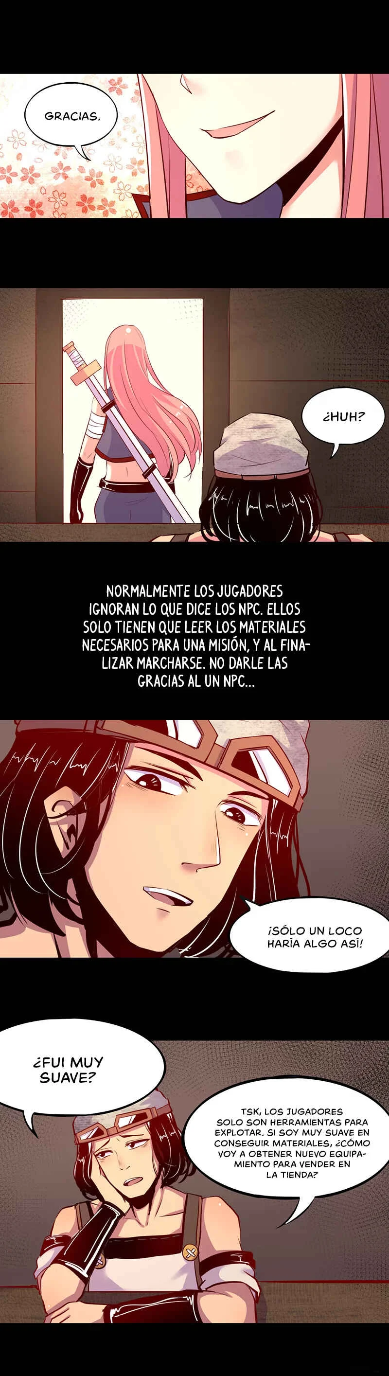 I'm a Fake NPC Capítulo 3: Cuarto de Forja - Page 4