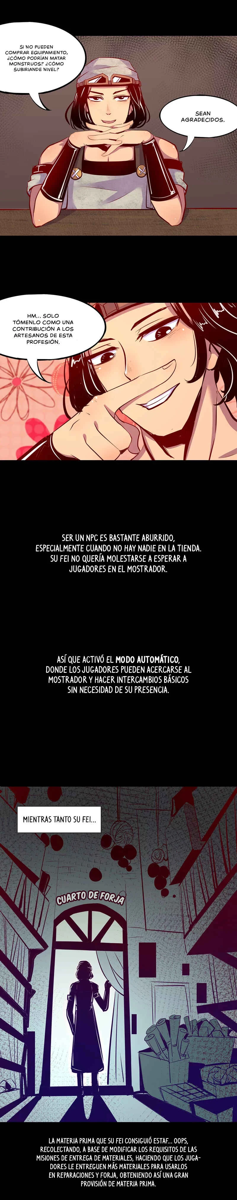 I'm a Fake NPC Capítulo 3: Cuarto de Forja - Page 5