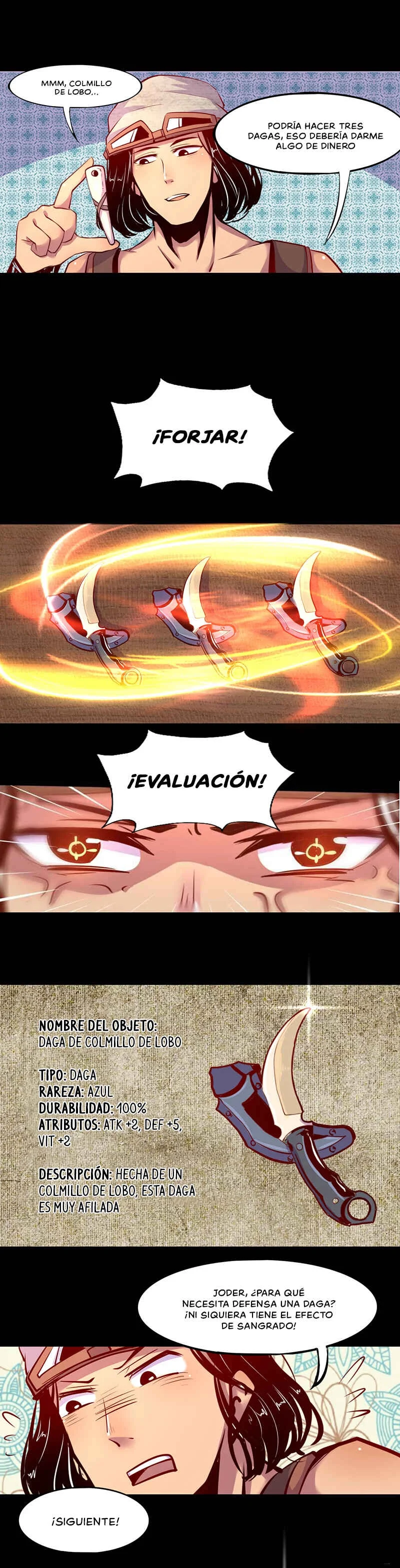 I'm a Fake NPC Capítulo 3: Cuarto de Forja - Page 6