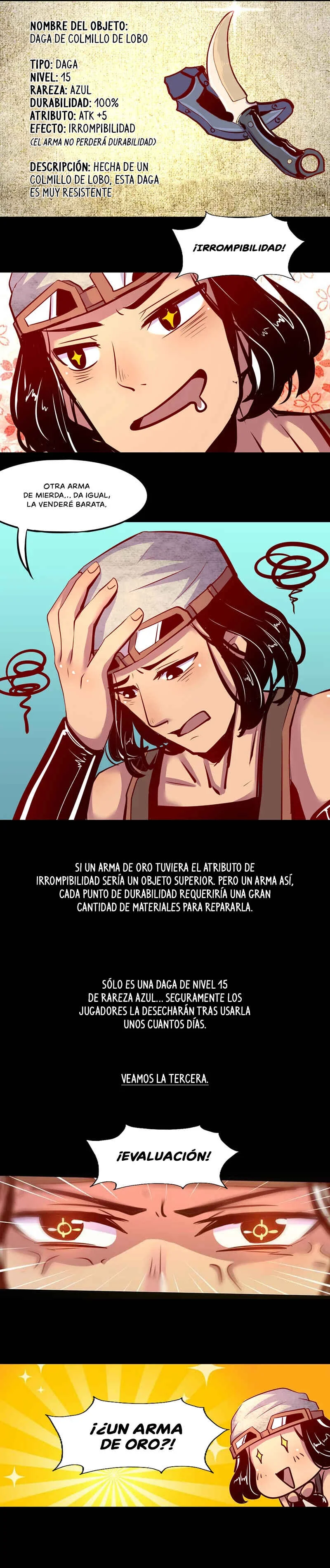 I'm a Fake NPC Capítulo 3: Cuarto de Forja - Page 7