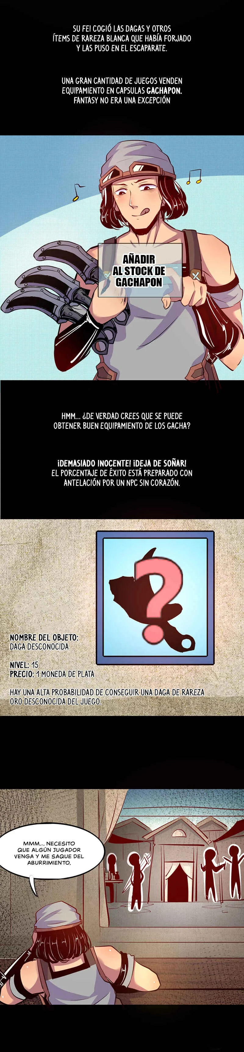 I'm a Fake NPC Capítulo 3: Cuarto de Forja - Page 9