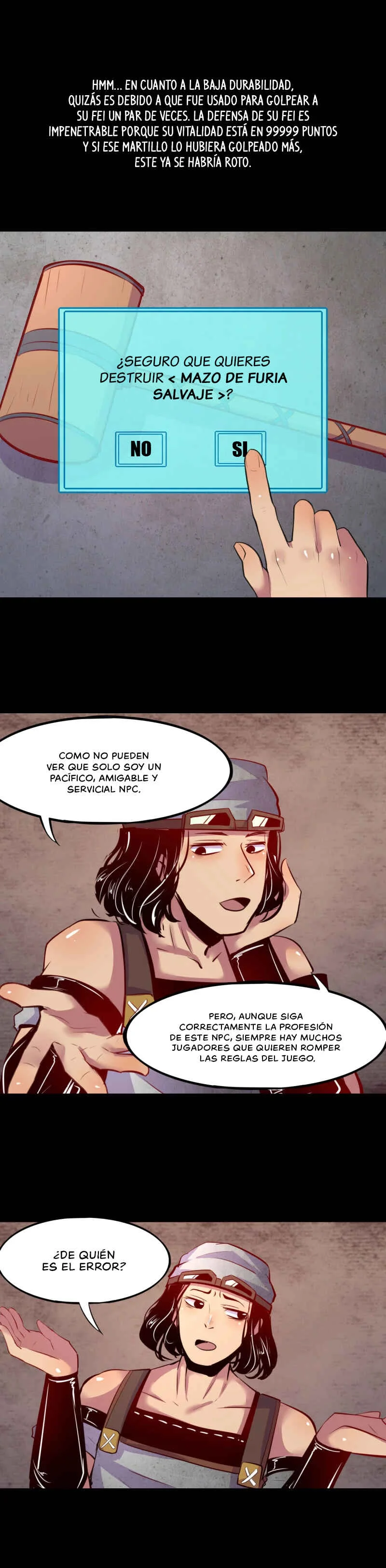 I'm a Fake NPC Capítulo 5: Niña Perdida - Page 5