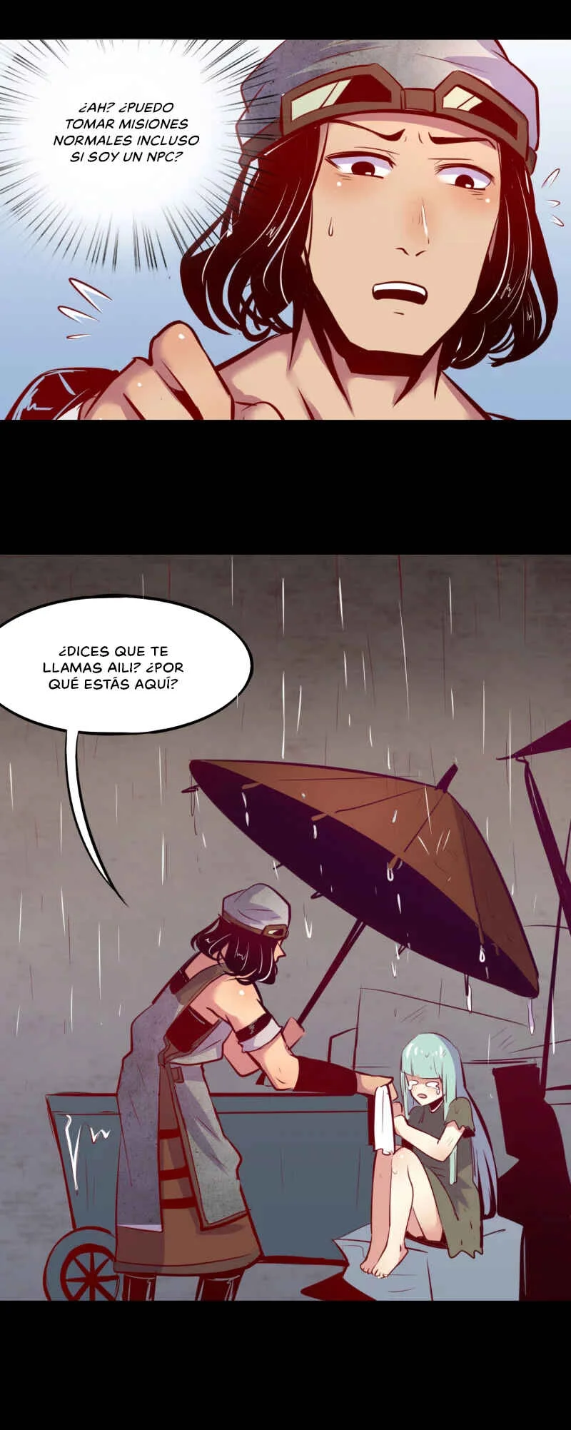 I'm a Fake NPC Capítulo 5: Niña Perdida - Page 8