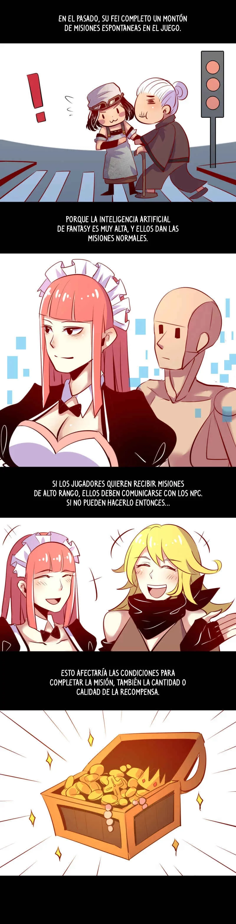 I'm a Fake NPC Capítulo 5: Niña Perdida - Page 9