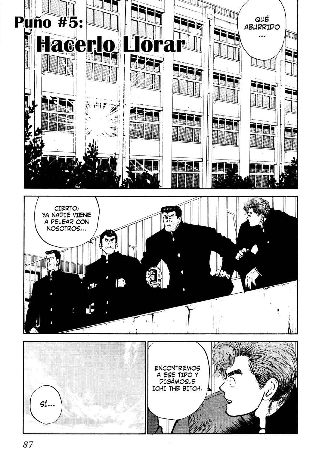 Ichi Capítulo 5: Puño 5 Hacerlo llorar - Page 1