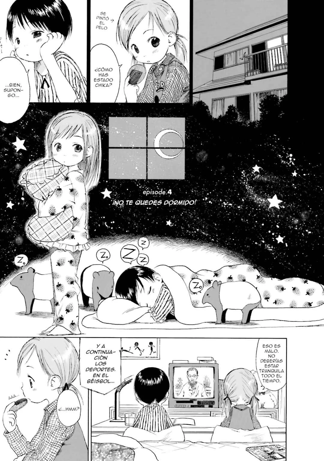 Ichigo Mashimaro Capítulo 4: ¡No te quedes dormido! - Page 1