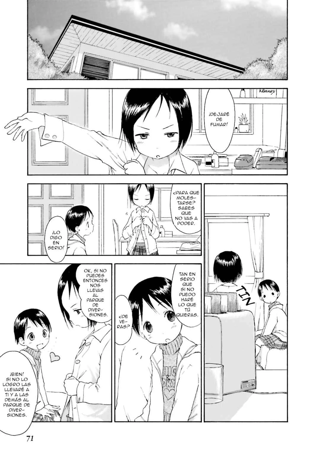 Ichigo Mashimaro Capítulo 5: Dejando de fumar - Page 1