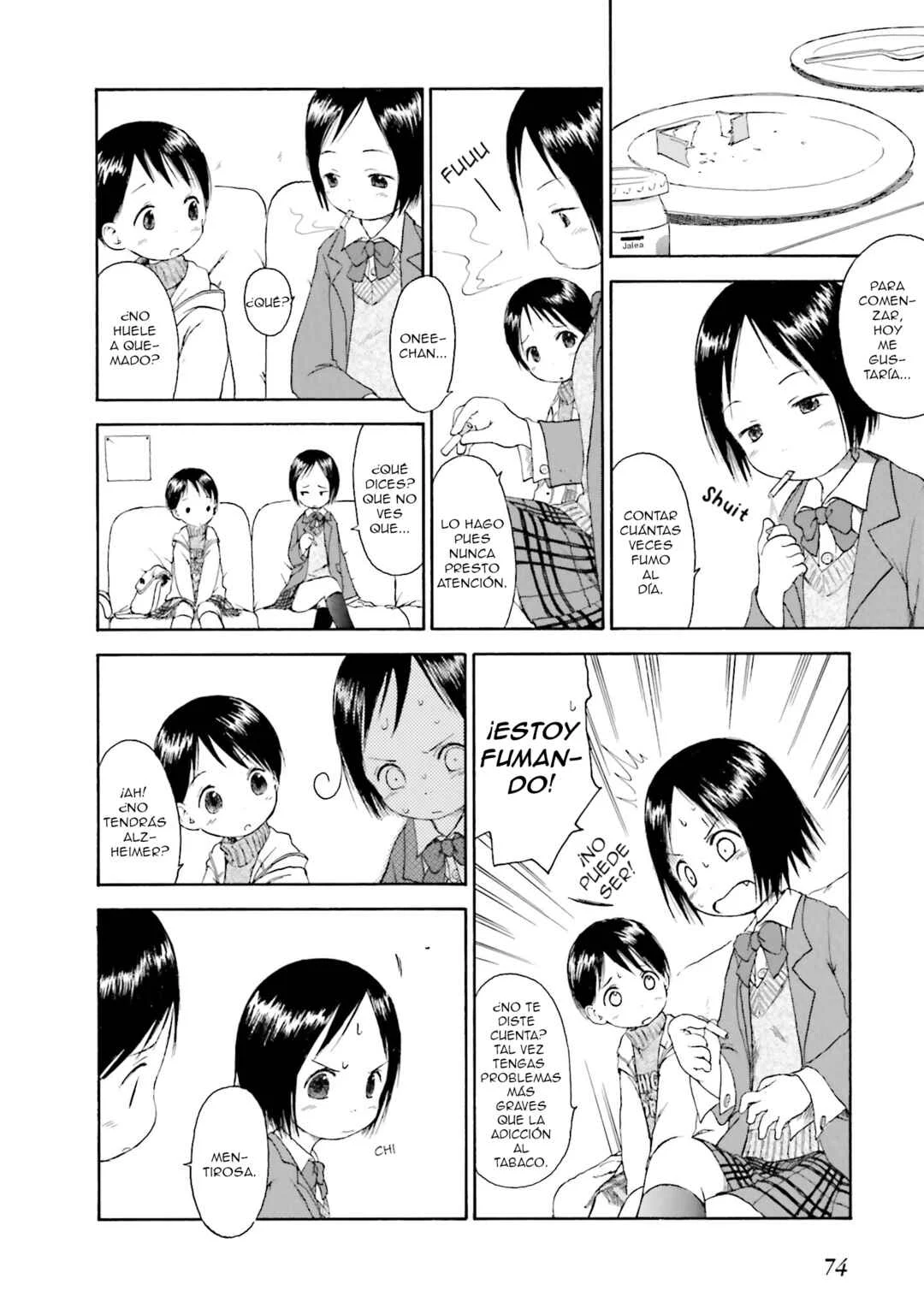 Ichigo Mashimaro Capítulo 5: Dejando de fumar - Page 4
