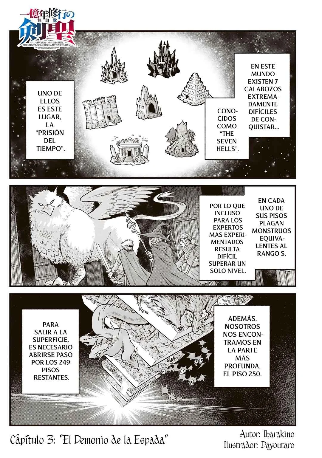 Ichiokunen Shugyou no Mujikaku Kensei Capítulo 3: "El Demonio De La Espada" - Page 3