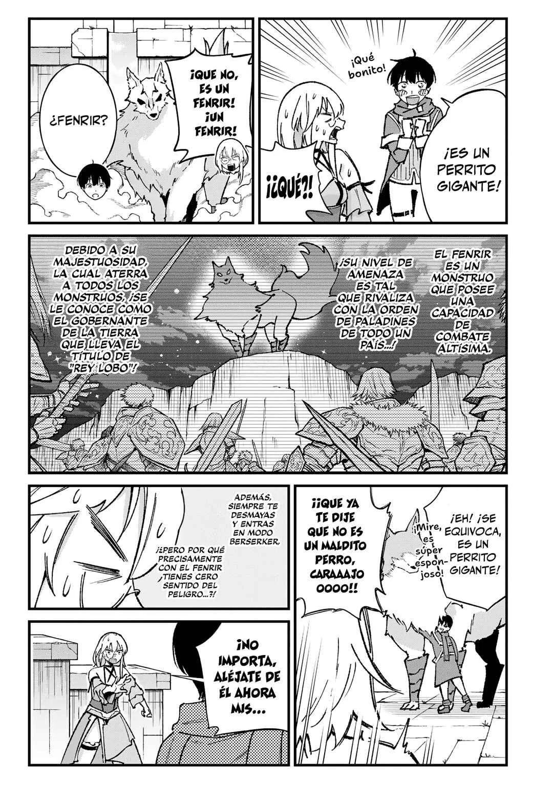 Ichiokunen Shugyou no Mujikaku Kensei Capítulo 5: "El Rey Lobo" - Page 11