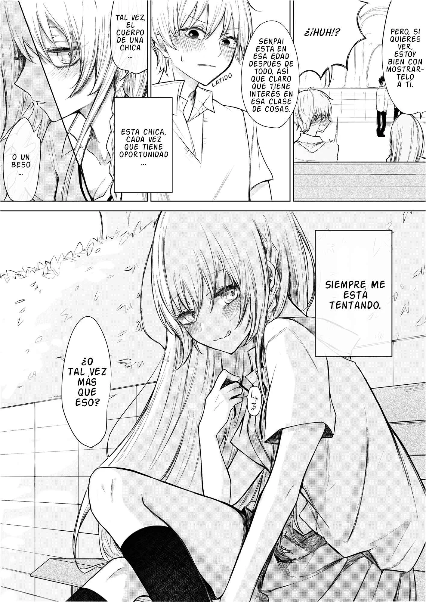 Ichizu Bitch-chan (Pre-Serialization) Capítulo 1: Una historia sobre una Kouhai coqueta - Page 2