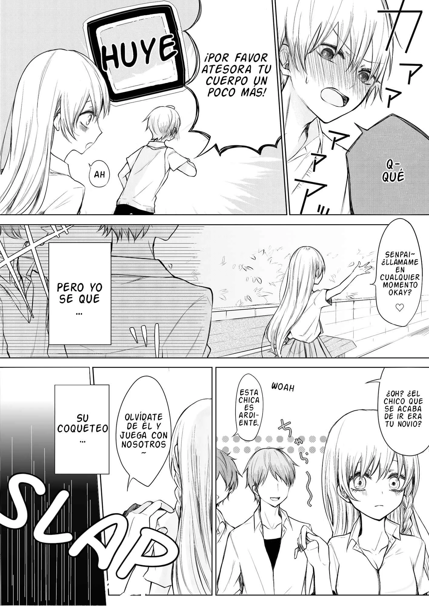 Ichizu Bitch-chan (Pre-Serialization) Capítulo 1: Una historia sobre una Kouhai coqueta - Page 3