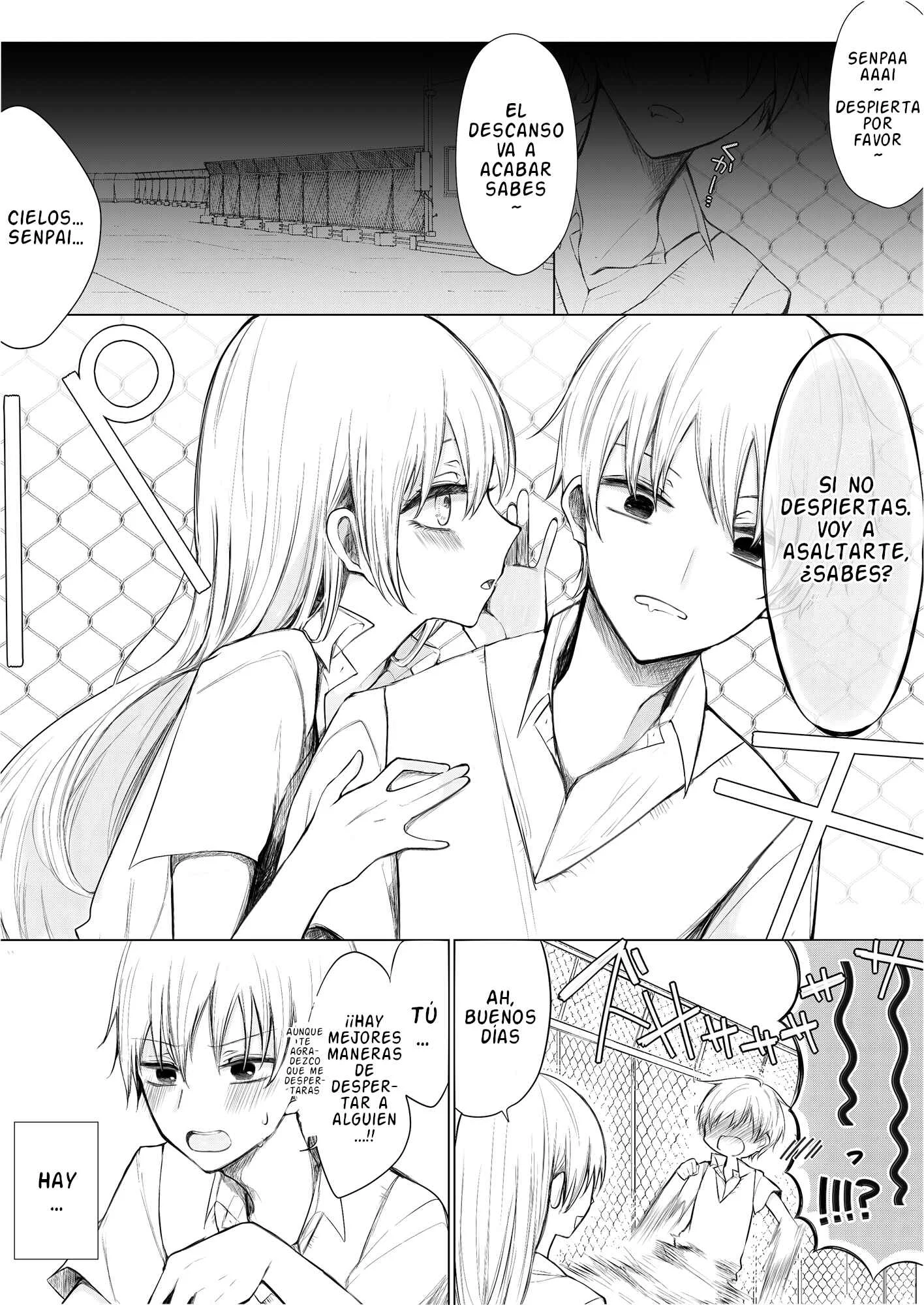 Ichizu Bitch-chan (Pre-Serialization) Capítulo 2: La historia sobre seguirle el juego a mi coqueta Kouhai - Page 1
