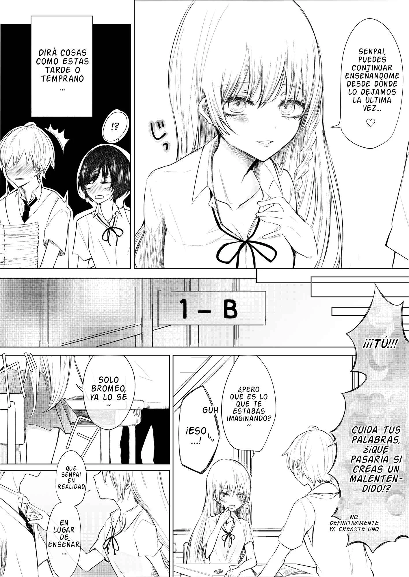 Ichizu Bitch-chan (Pre-Serialization) Capítulo 3: La historia sobre estudiar con mi coqueta Kouhai - Page 2