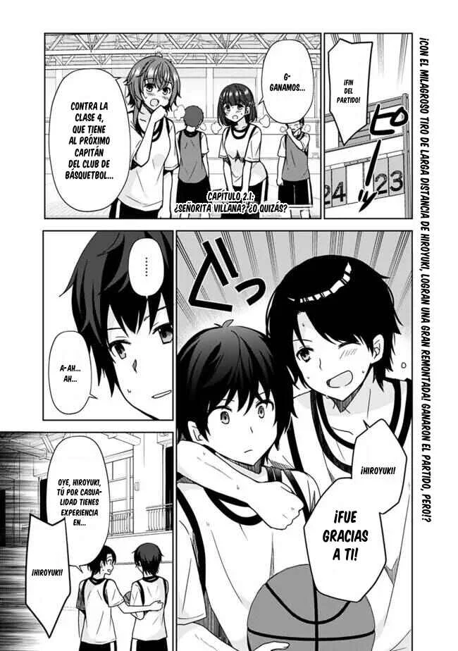Iinazuke ga Dekita to Omottara, Sono Iinazuke ga Gakkou de Yuumei na "Akuyaku Reijou" Dattan dakedo, Dou Sureba Ii? Capítulo 2.1 - Page 2