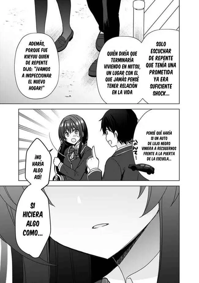 Iinazuke ga Dekita to Omottara, Sono Iinazuke ga Gakkou de Yuumei na "Akuyaku Reijou" Dattan dakedo, Dou Sureba Ii? Capítulo 2.1 - Page 12
