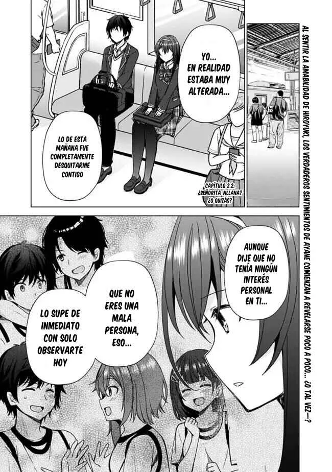 Iinazuke ga Dekita to Omottara, Sono Iinazuke ga Gakkou de Yuumei na "Akuyaku Reijou" Dattan dakedo, Dou Sureba Ii? Capítulo 2.2 - Page 2