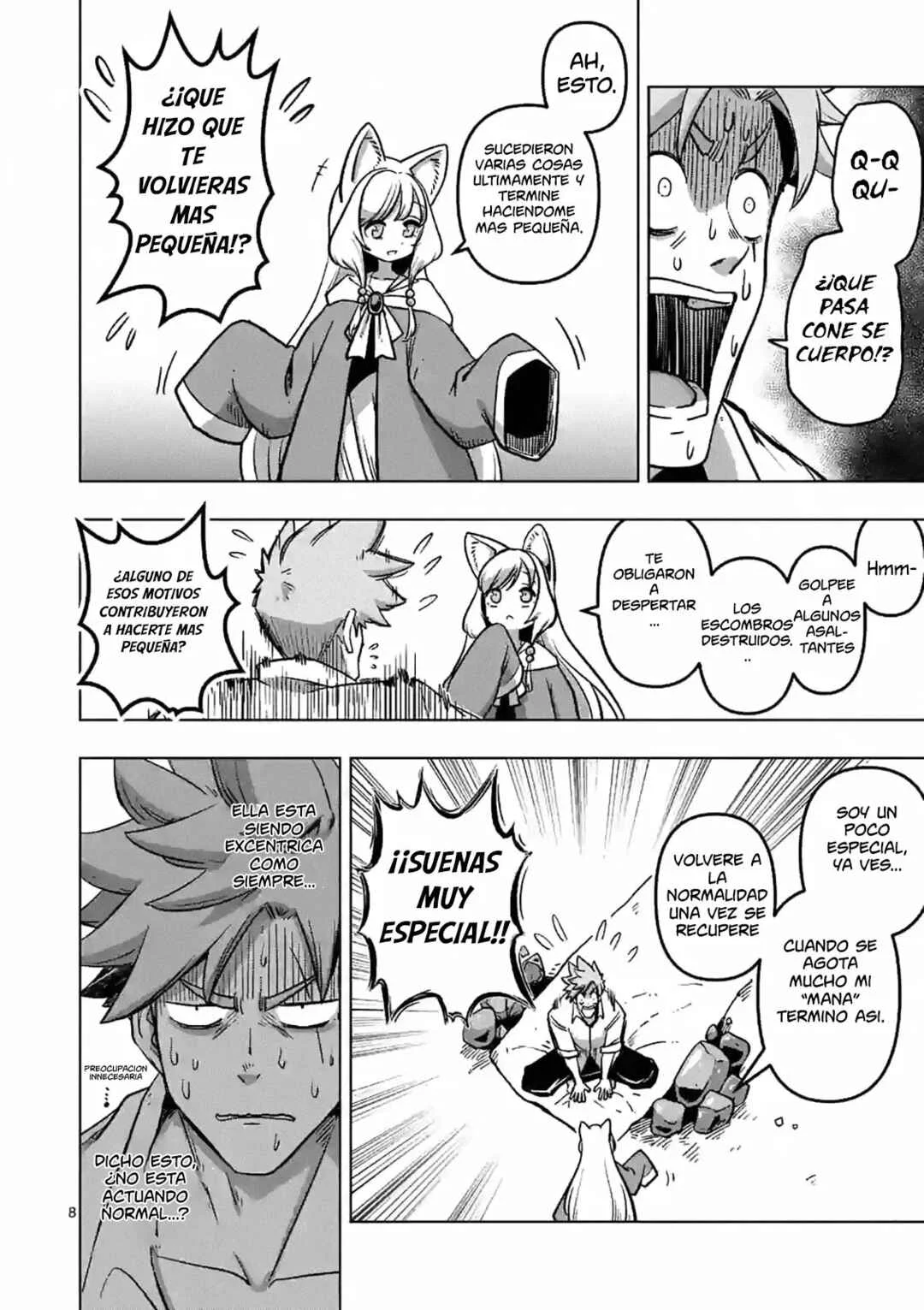 Iken Senki Völundio Capítulo 1: La guerra de las espadas surreales - Page 9