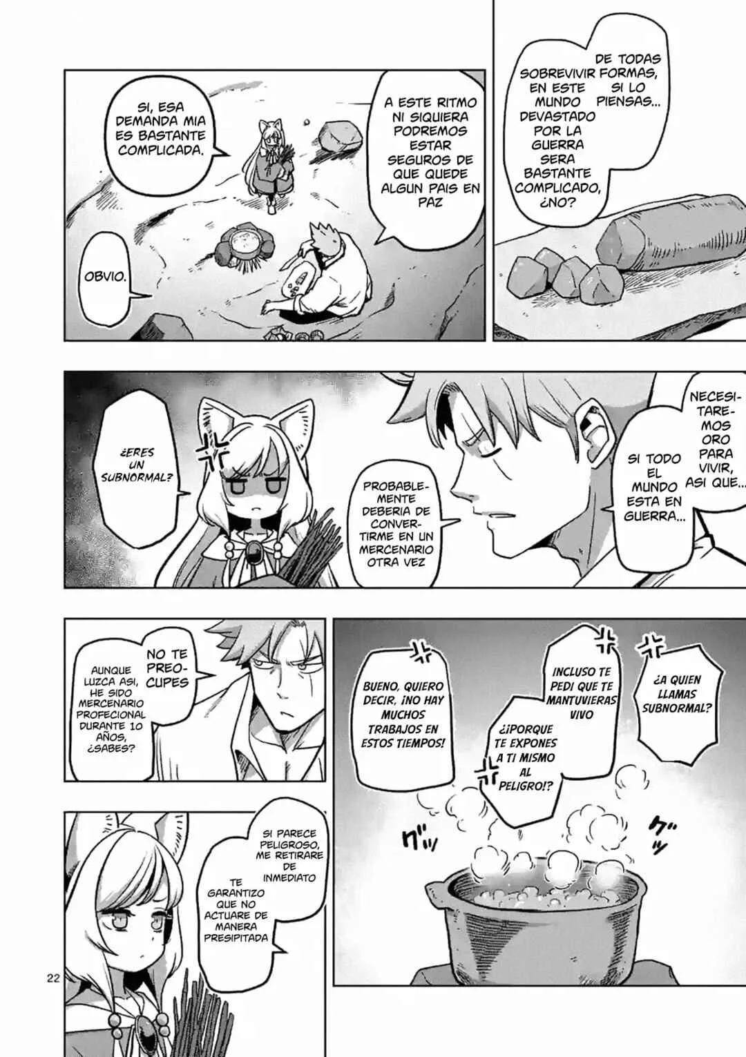 Iken Senki Völundio Capítulo 1: La guerra de las espadas surreales - Page 23