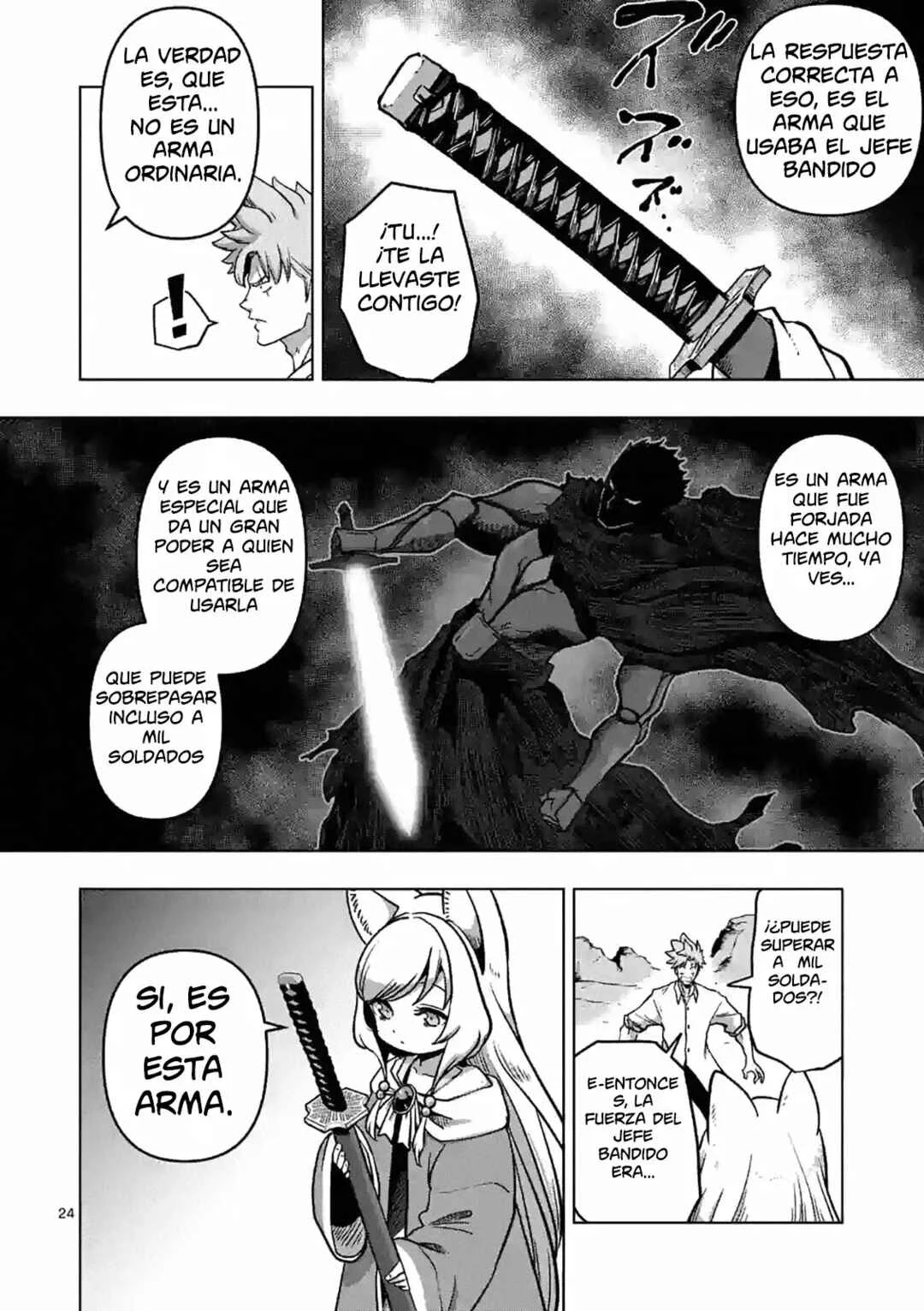 Iken Senki Völundio Capítulo 1: La guerra de las espadas surreales - Page 25