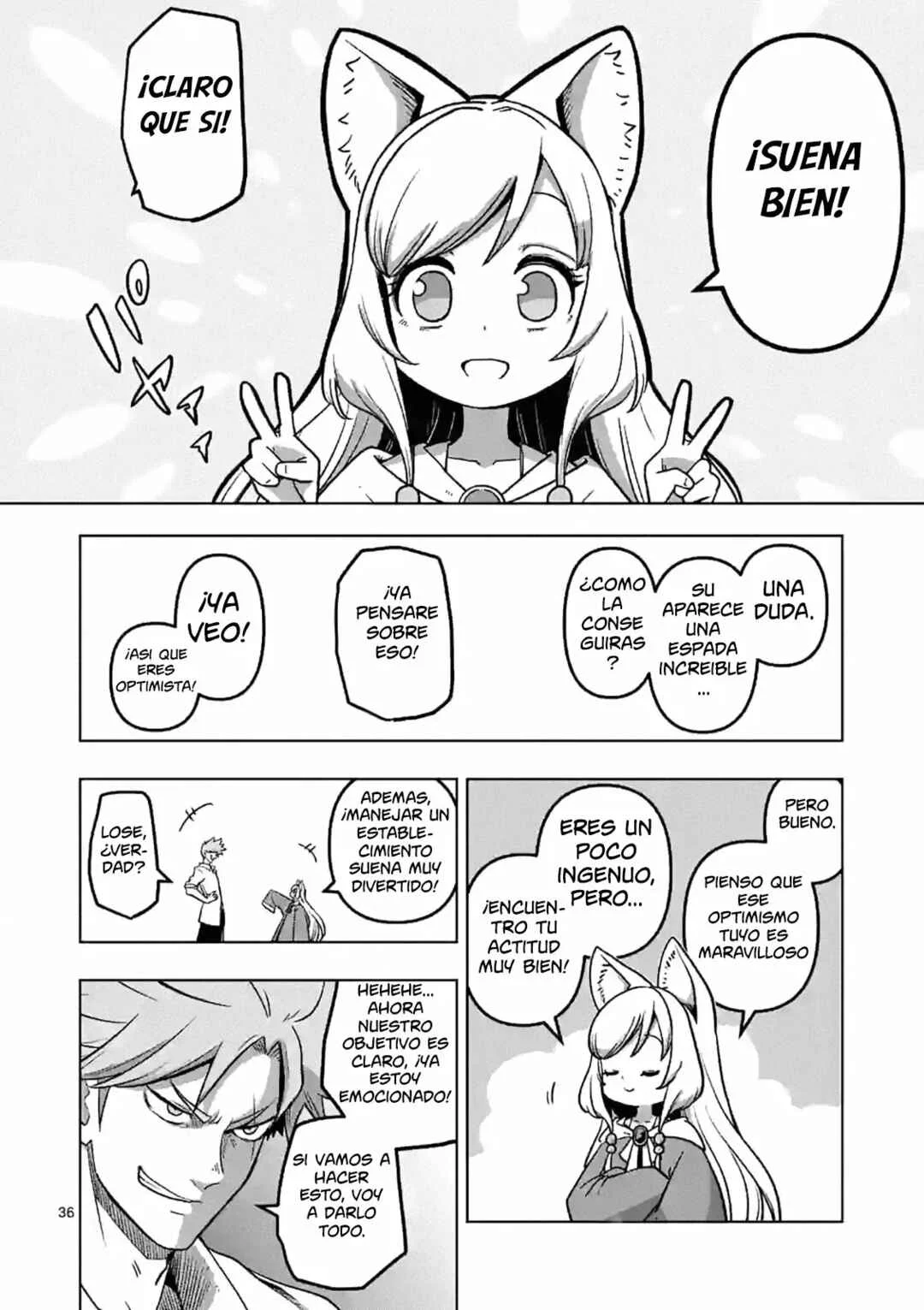 Iken Senki Völundio Capítulo 1: La guerra de las espadas surreales - Page 36