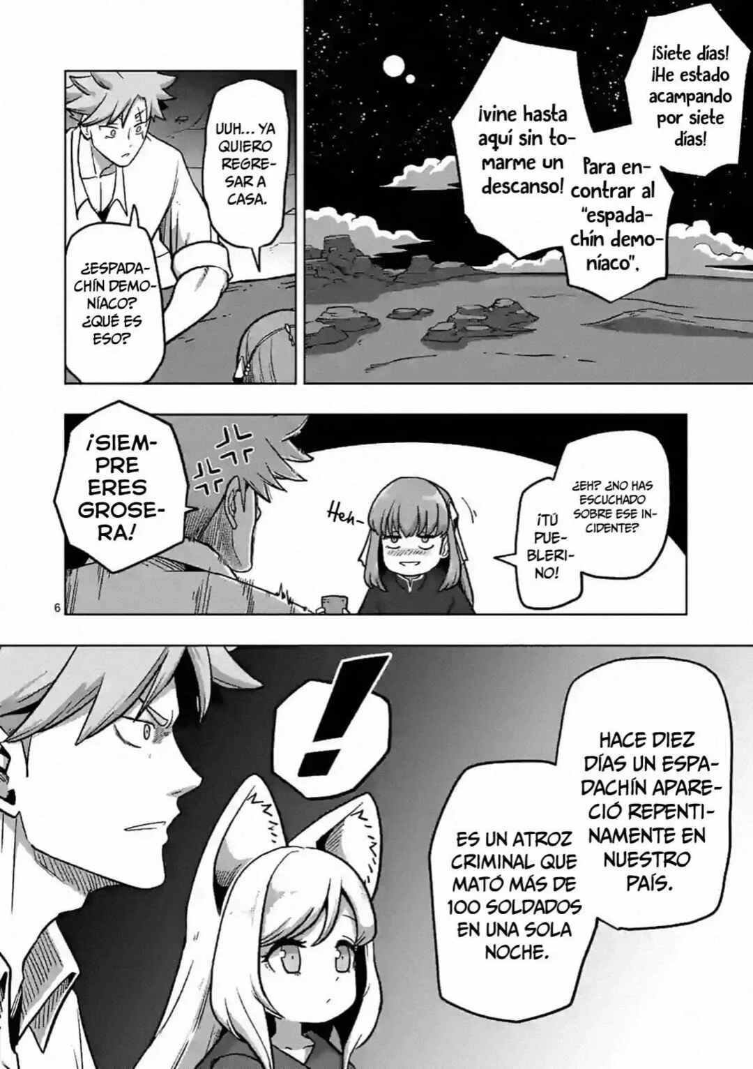 Iken Senki Völundio Capítulo 4: El espadachín del rayo demoniaco - Page 7