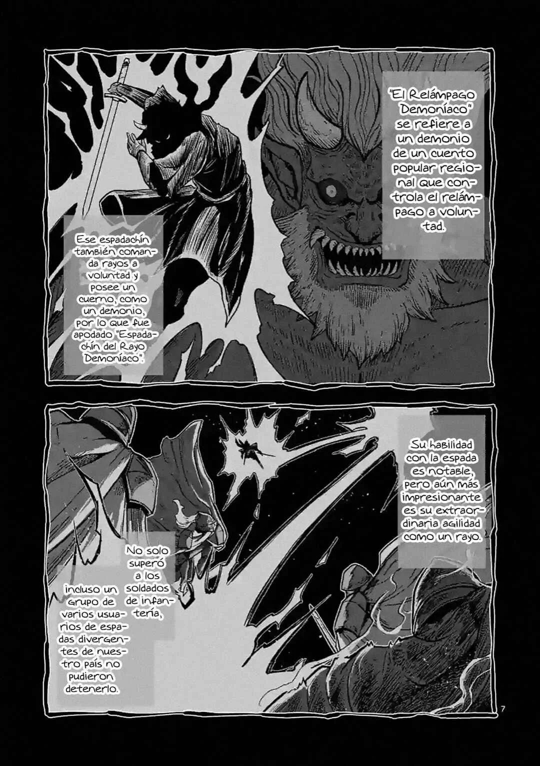 Iken Senki Völundio Capítulo 4: El espadachín del rayo demoniaco - Page 8
