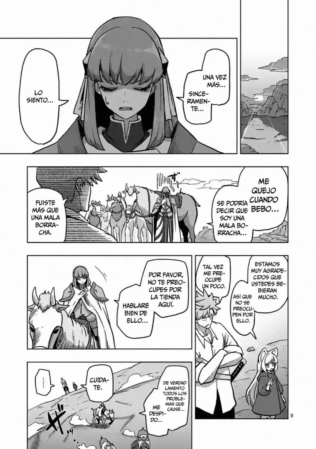 Iken Senki Völundio Capítulo 4: El espadachín del rayo demoniaco - Page 10