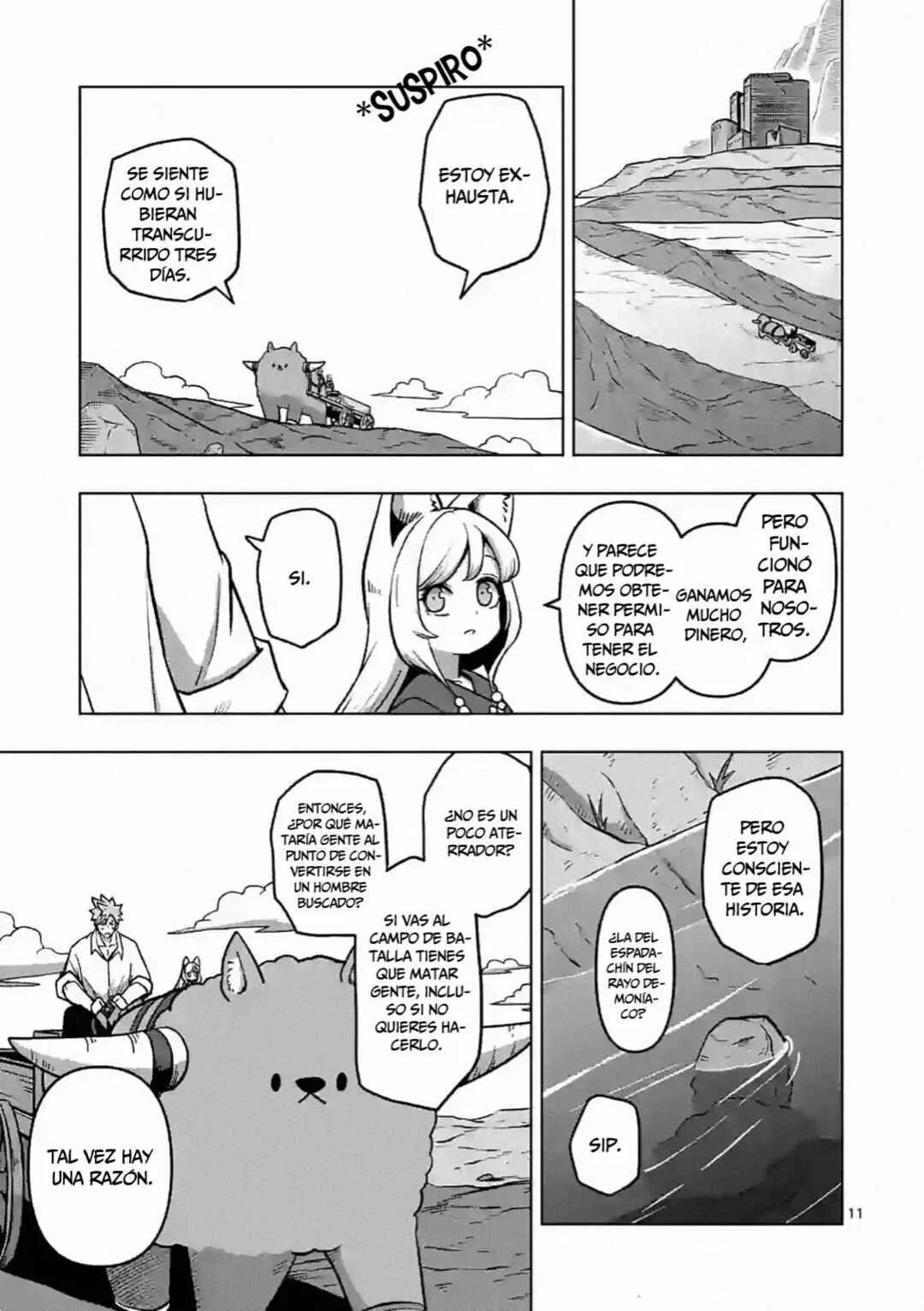 Iken Senki Völundio Capítulo 4: El espadachín del rayo demoniaco - Page 12