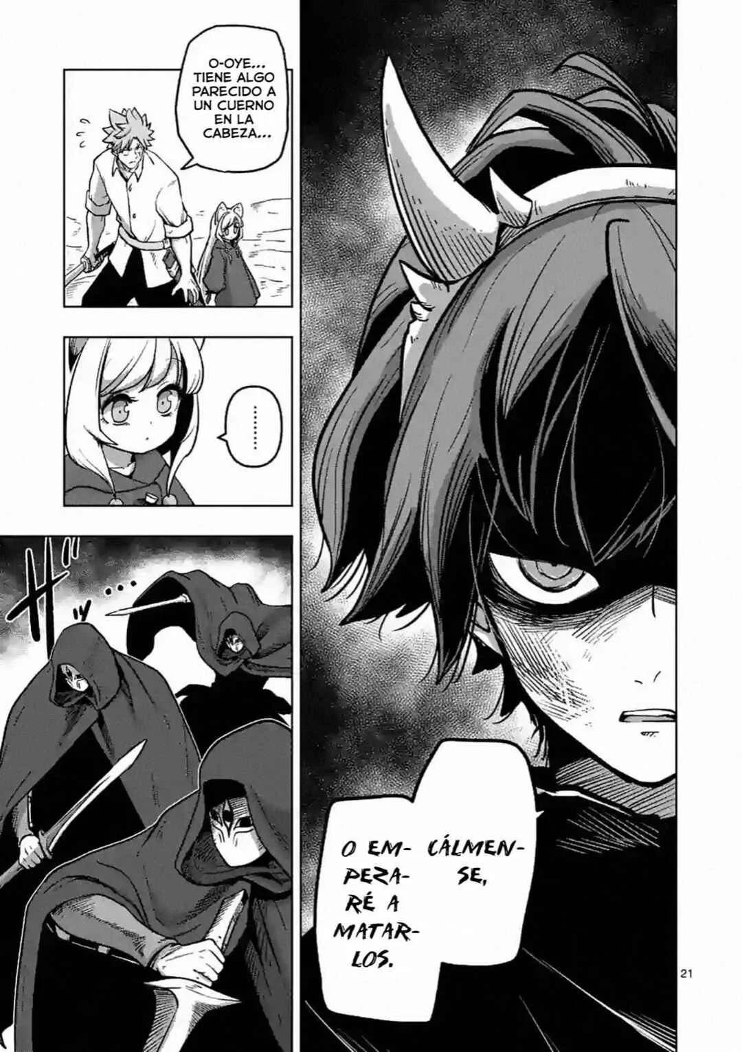 Iken Senki Völundio Capítulo 4: El espadachín del rayo demoniaco - Page 22