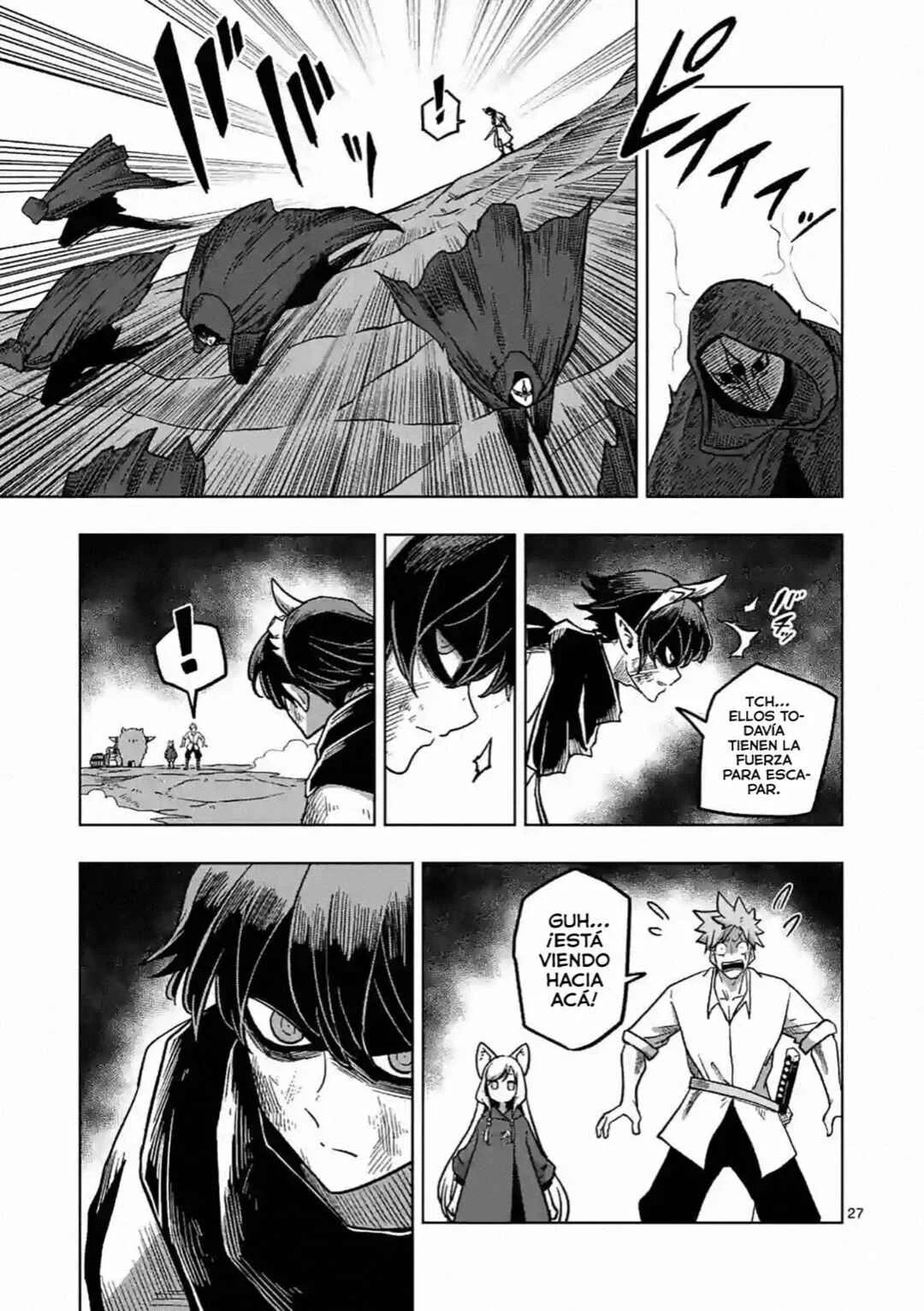 Iken Senki Völundio Capítulo 4: El espadachín del rayo demoniaco - Page 28