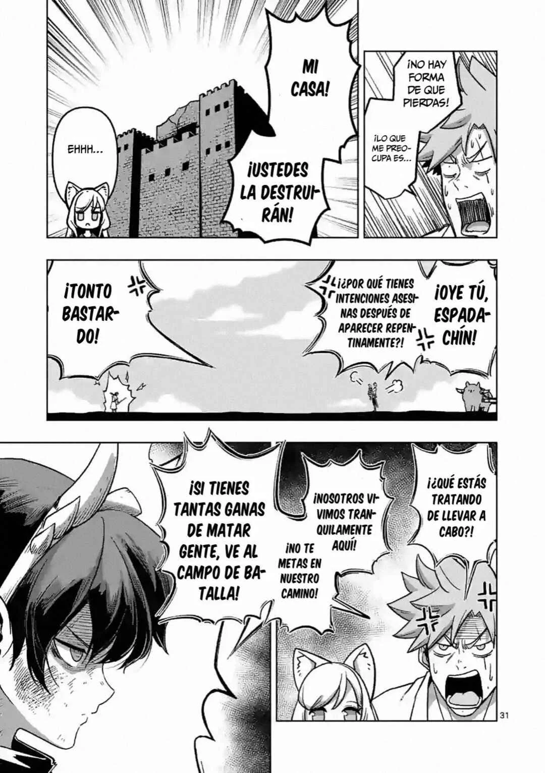 Iken Senki Völundio Capítulo 4: El espadachín del rayo demoniaco - Page 32