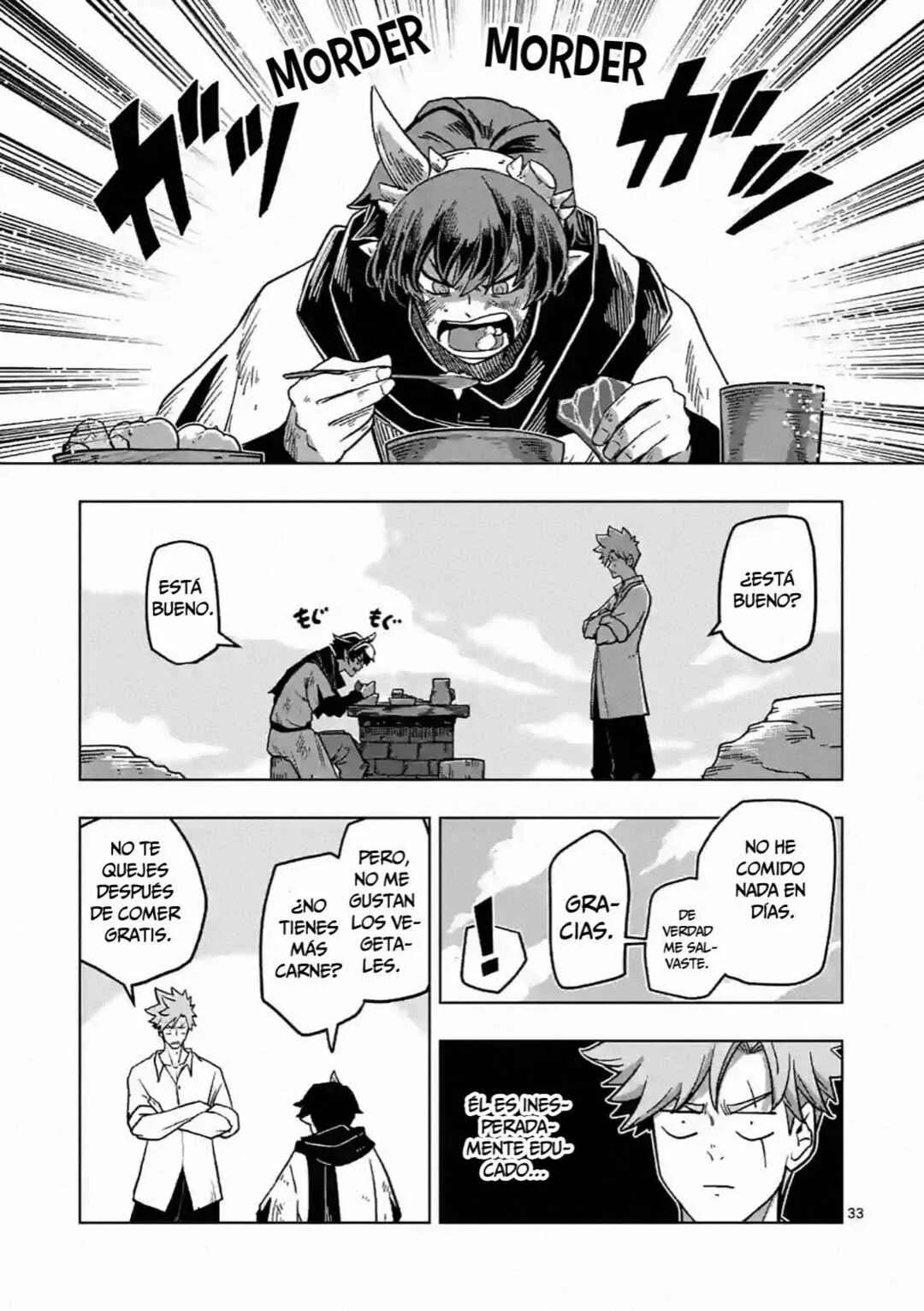 Iken Senki Völundio Capítulo 4: El espadachín del rayo demoniaco - Page 34