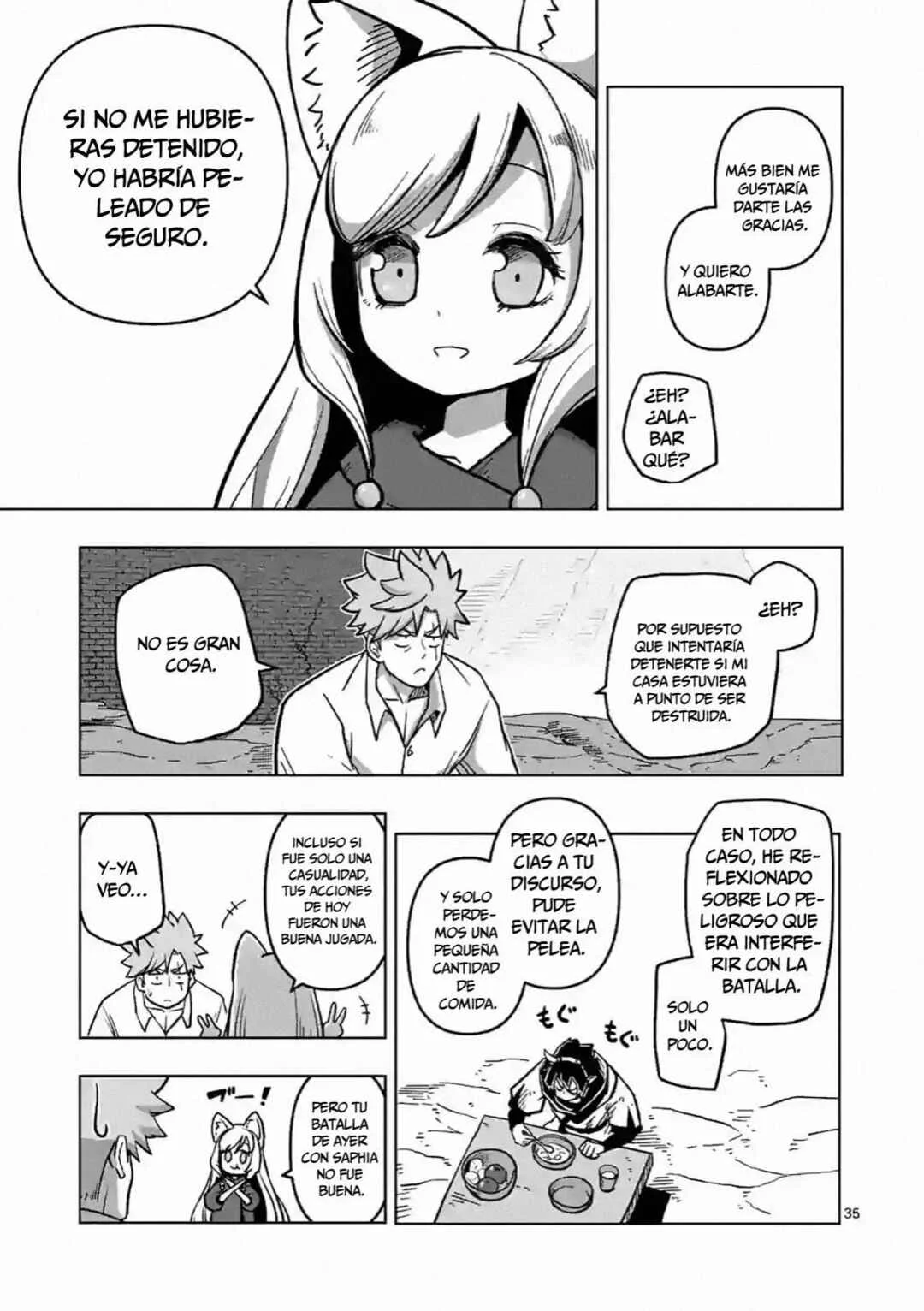 Iken Senki Völundio Capítulo 4: El espadachín del rayo demoniaco - Page 36