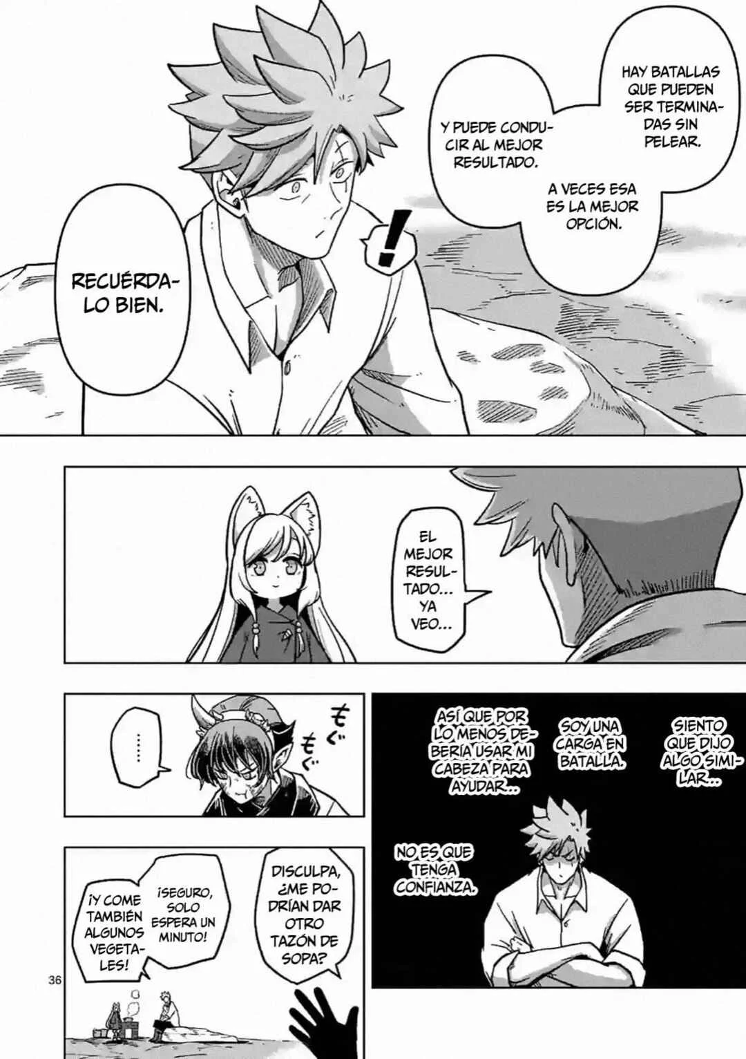 Iken Senki Völundio Capítulo 4: El espadachín del rayo demoniaco - Page 37