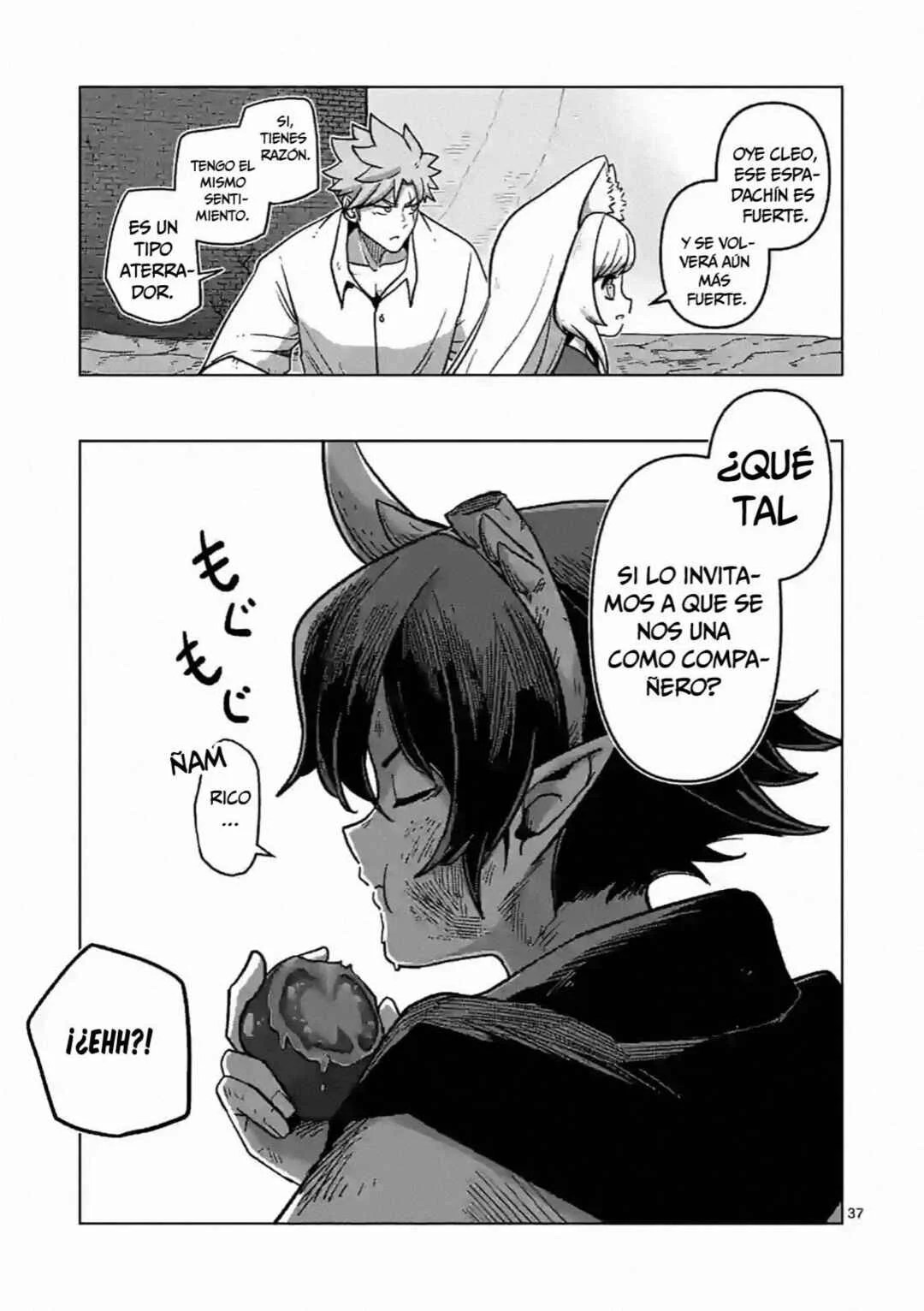 Iken Senki Völundio Capítulo 4: El espadachín del rayo demoniaco - Page 38